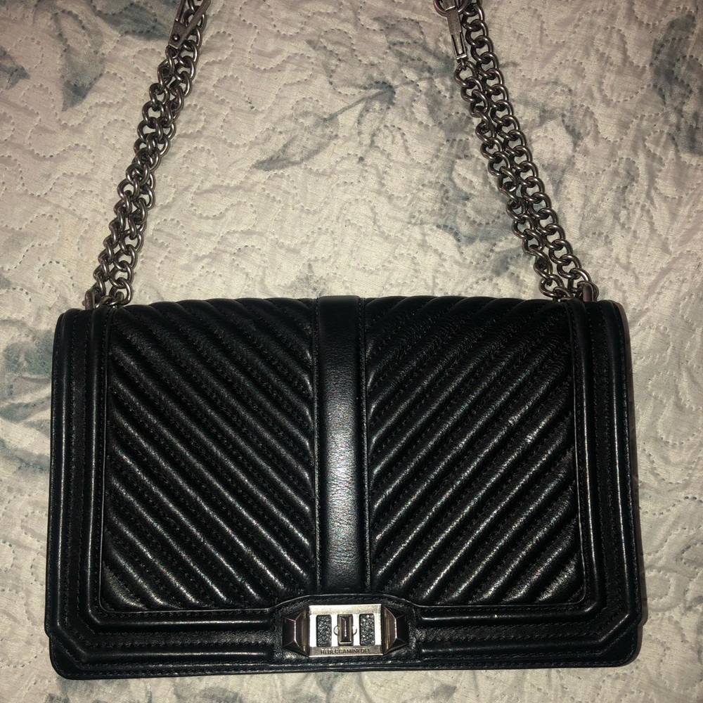 Rebecca minkoff Chevron Quilted crossbody bag